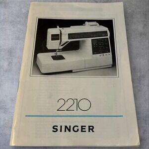 Original OEM Singer 2210-ATHENA Sewing‎ Machine/Embroidery/Serger Owners Manual